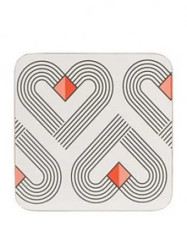 Image of Set Of 4 Vibe Chalk Coasters