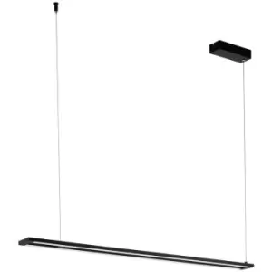 Image of Amontillado LED 2 Lamp Integrated Pendant Ceiling Light Black - Eglo
