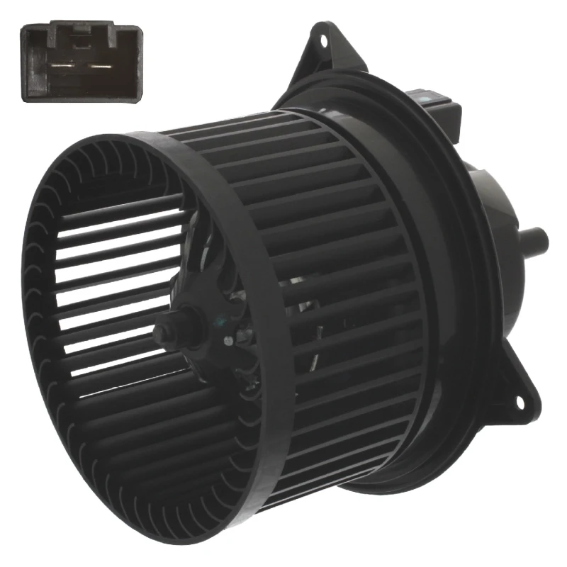 Image of FEBI BILSTEIN 40182 Blower Motor for left-hand drive vehicles Interior Blower (2669)