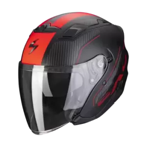 Image of Scorpion Exo-230 Condor Matt Black-Red M