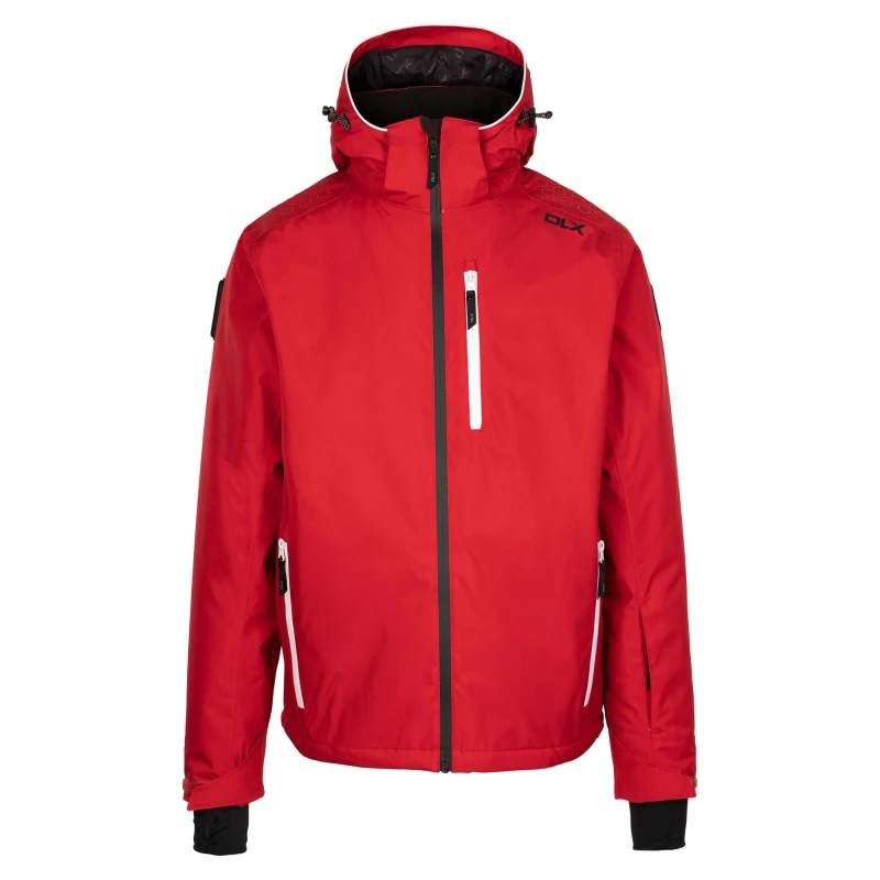 Image of Trespass Trespass Men Graham DLX Ski Jacket in Red Size: X-Small Red XS Male 5063703822756