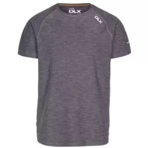 Image of Trespass Mens Cooper Active T-Shirt (XXS) (Dark Grey Marl)