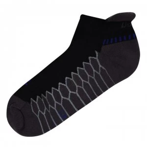Image of Balega Silver No Show Socks - Black/Carbon
