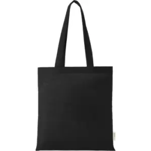 Image of Bullet Orissa Organic Cotton Tote Bag (One Size) (Solid Black)