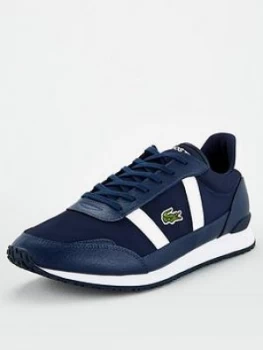 Lacoste Partner Trainers - Navy, Size 12, Men