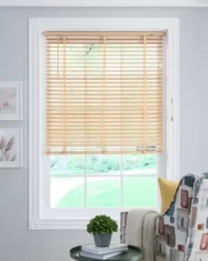 Image of 50MM WOOD BLIND NATU 100 160.