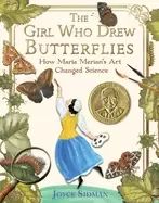 Image of girl who drew butterflies how