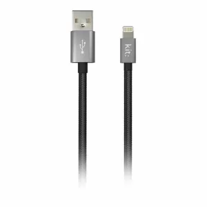 image of 1m Micro USB to USB A Cable Space Grey