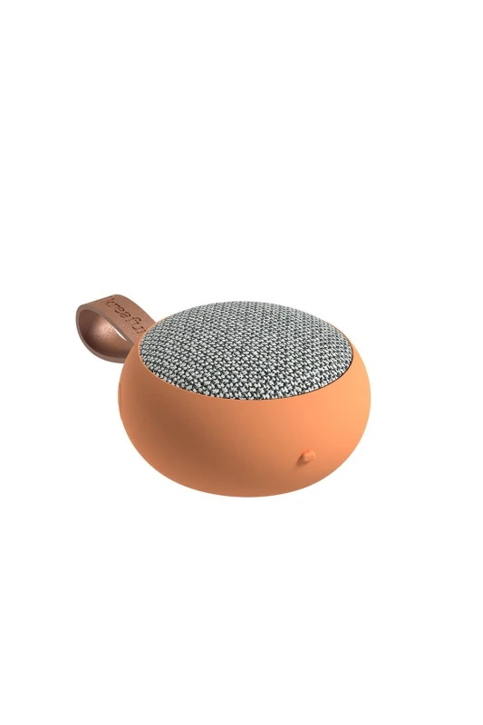 Image of Kreafunk aGO 2 Fabric Bluetooth Speaker - Dusty Orange Orange Unisex