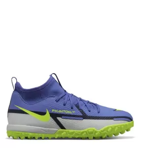 Image of Nike Junior Phantom GT Academy Astro Turf Football Boot - Grey, Size 2