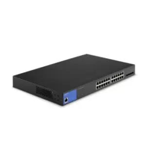 image of Linksys LGS328MPC Managed L3 Gigabit Ethernet (10/100/1000) Power...