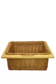 Image of Pull Out Wicker Kitchen Basket 600mm