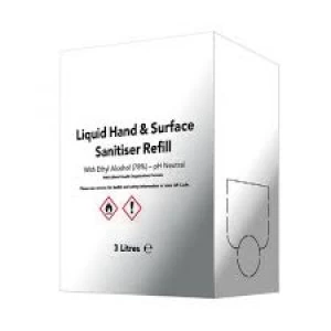 Image of Liquid Sanitiser Box with Tap 3 Litres 8880-241