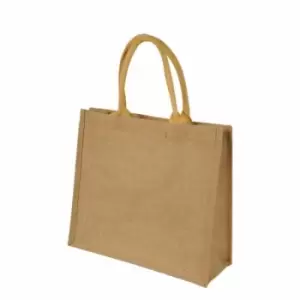 image of Shugon Chennai Jute Shopper Bag (20 Litres) (One Size) (Natural Jute) - Natural Jute