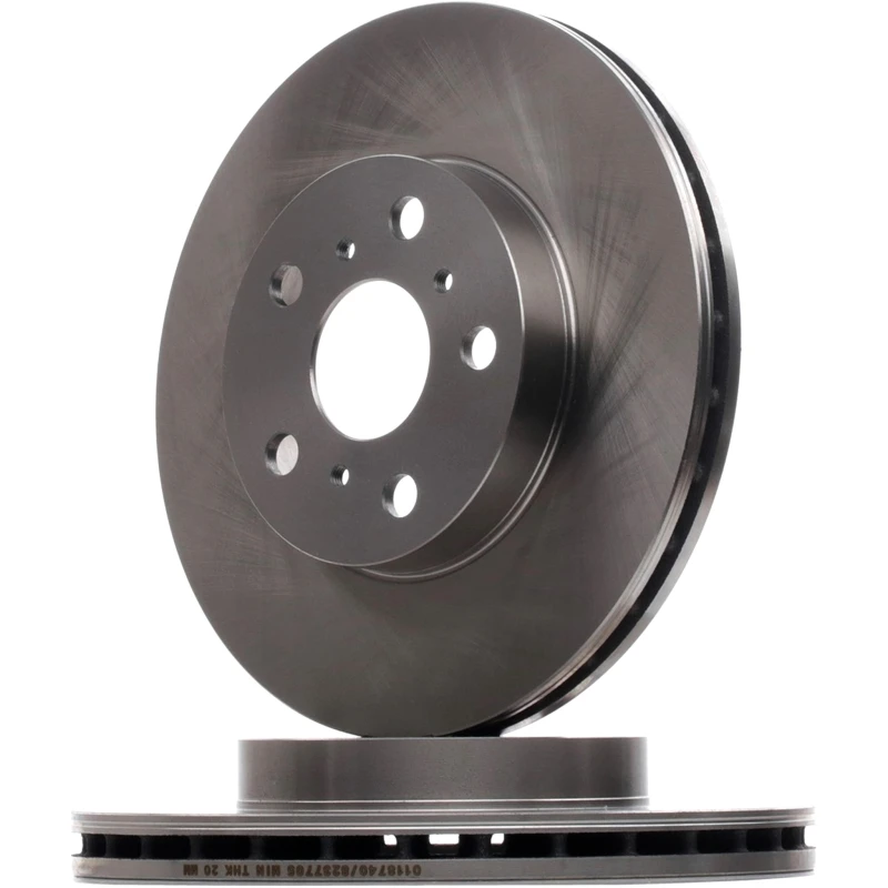 Image of STARK SKBD-0023473 Brake disc Front Axle, Vented, Cast Iron, Uncoated, Untreated, without bolts/screws Cast Iron Brake Disc (82)