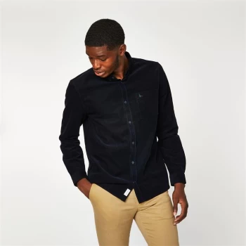 image of Jack Wills Maplefield Cord Shirt - Navy