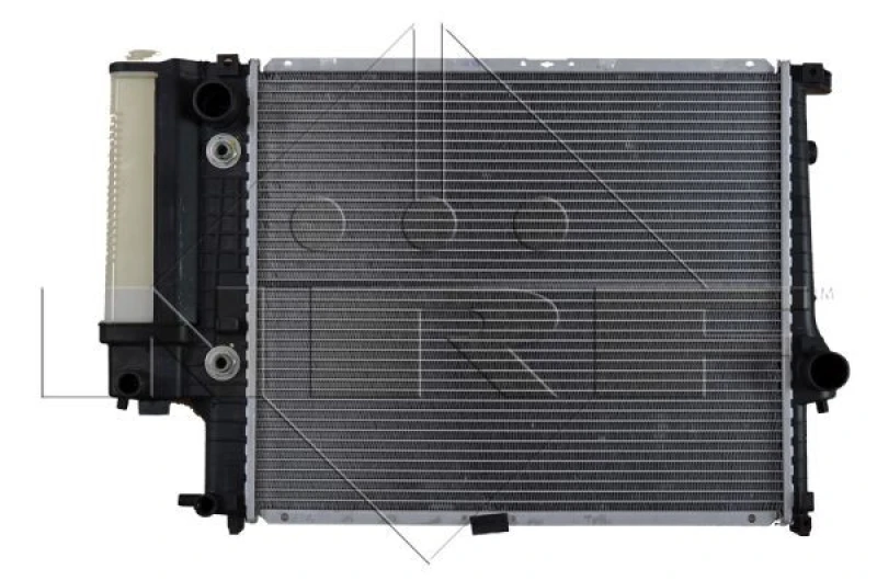 Image of NRF 50564 Engine radiator Brazed cooling fins, Aluminium, with mounting parts Aluminium Radiator,engine cooling (470)
