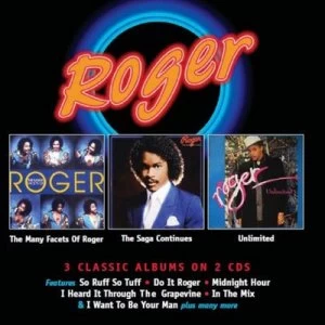 image of The Many Facets of Roger/The Saga Continues/Unlimited by Roger CD Album