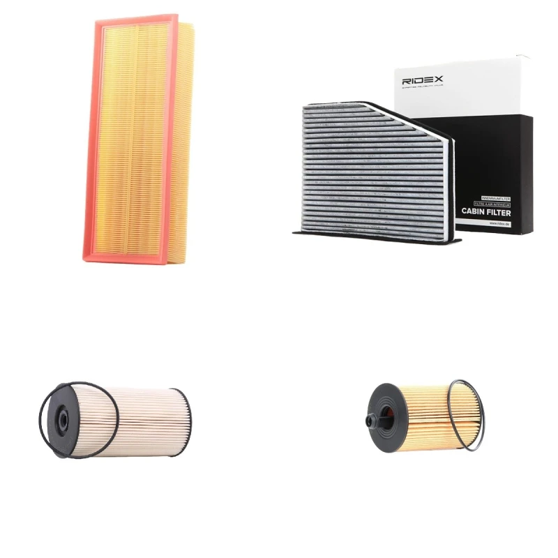 Image of RIDEX 4055F11228 Filter Set with gaskets/seals, with pre-filter Filter Set (4055)