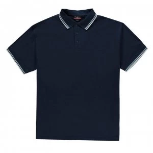 image of Pierre Cardin XL Tipped Polo Shirt Mens - Navy