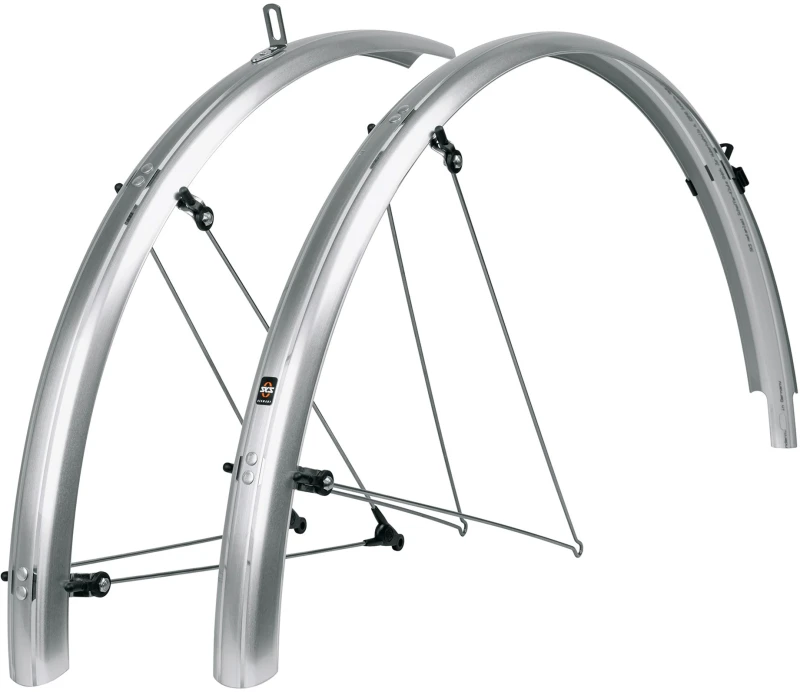 Image of Sks Bluemels 28 Mudguard Set 28 35MM SILVER - Cycles UK