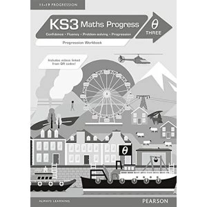 Image of KS3 Maths Progress Progression Workbook Theta 3 by Pearson Education Limited (Paperback, 2014)