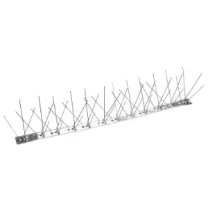 Image of Fixman Stainless Steel Bird Spikes 10pk 500mm (4 Spike) 196435