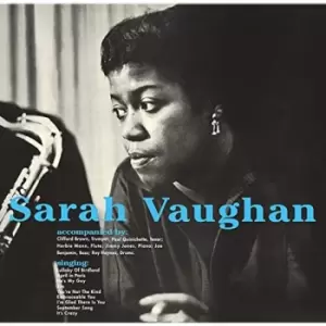 Image of Sarah Vaughan & Clifford Brown - Sarah Vaughan With Clifford Brown (Limited Transparent Blue Vinyl)