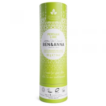 image of Ben and Anna Natural Soda Persian Lime Deodorant 60g