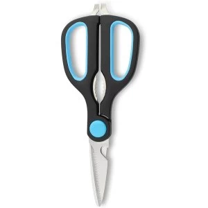 image of Grunwerg Kitchen Shear Black/Blue Handle