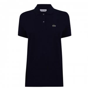 Lacoste Short Sleeve Polo Shirt - Navy Blue 166