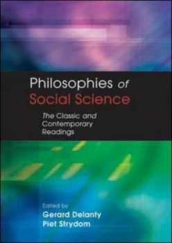 Image of Philosophies of Social Science by Gerard Delanty Book