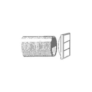 Image of Manrose 230mm/9 Wall Vent Kit For XFS230 Fans - 1292