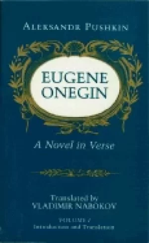 Image of eugene onegin a novel in verse volume i