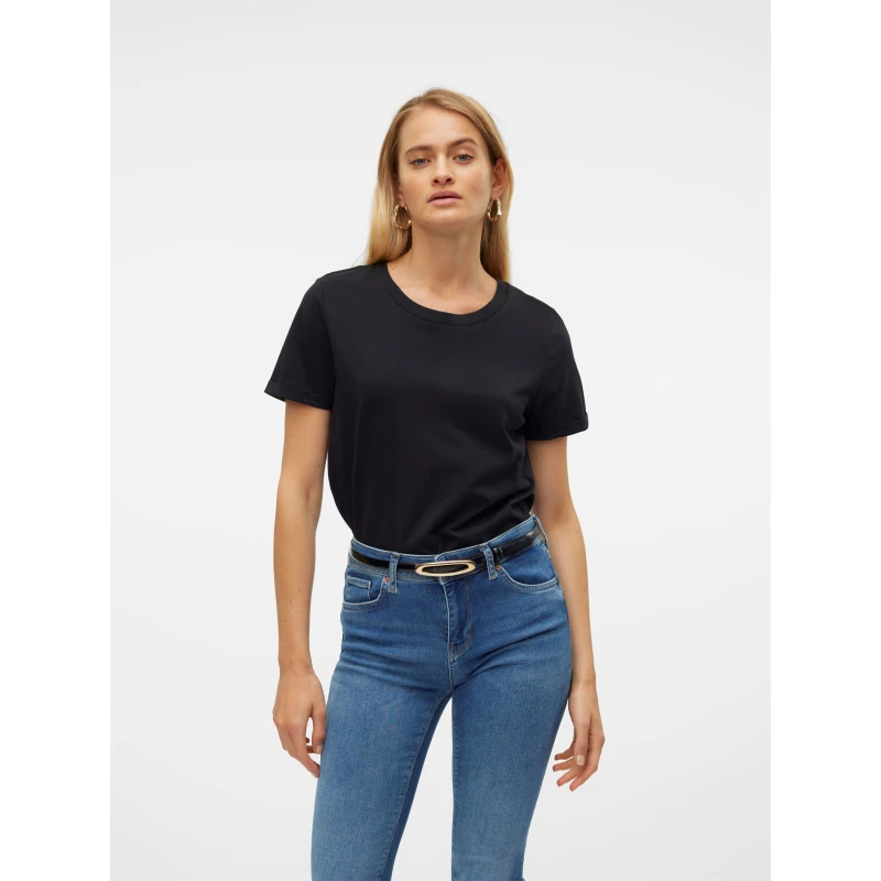 Image of Vero Moda Paula T-Shirt - Black 8