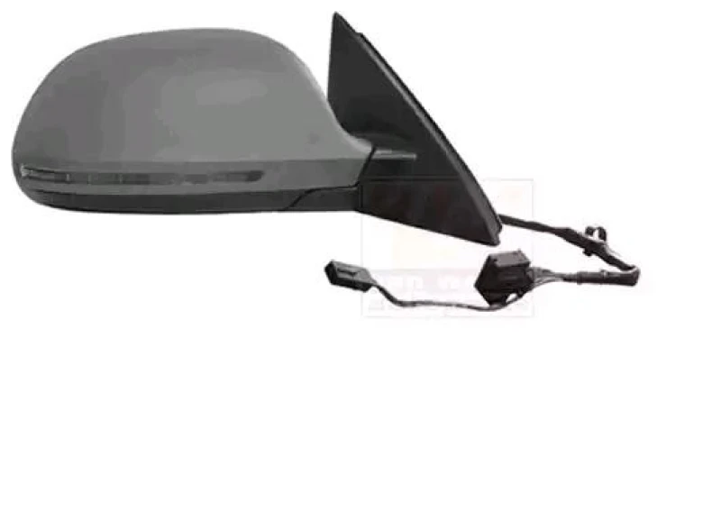 Image of VAN WEZEL 0370806 Wing mirror * HAGUS * Right, Heatable, primed Outside Mirror (50)