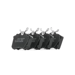 Image of RIDEX Brake pad set VW,AUDI,SKODA 402B1584 1K0698451A,1J0698451M,1J0698451S 1K0698451A,1K0698451C,1K0698451J