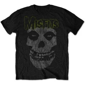 image of Misfits - Classic Vintage Unisex X-Large T-Shirt - Black