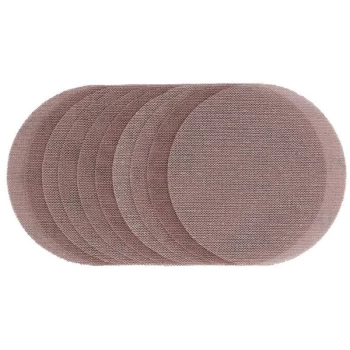 Image of 61821 Mesh Sanding Discs, 150mm, 120 Grit (10 Pack) - Draper