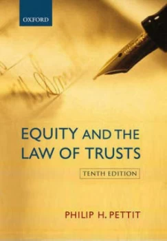 Image of Equity and the Law of Trusts by Philip H Pettit Paperback