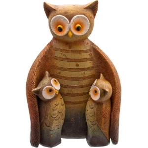 Image of Owl Family Figure
