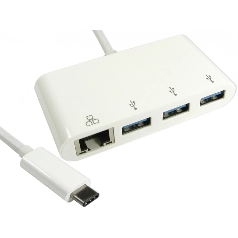 Image of Cables Direct USB3C-ETHGHUBA laptop dock/port replicator USB 3.2 Gen 1