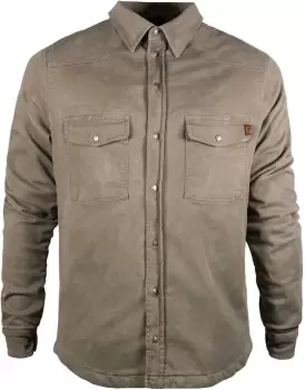 Image of John Doe Motoshirt XTM Motorcycle Shirt, beige, Size S, beige, Size S