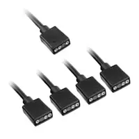 Image of Kolink ARGB 1-4 Splitter Cable - 30cm