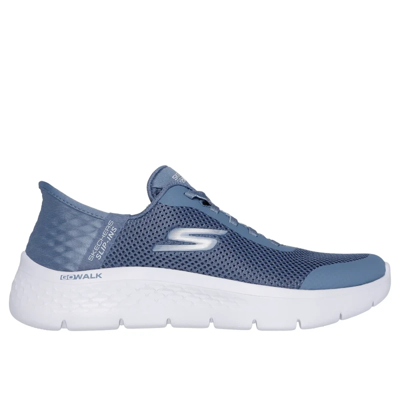 Image of Skechers Slip-Ins: Go Walk Flex - Grand Entry - Blue Blue 4