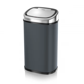 Image of Tower 58L Square Sensor Bin - Charcoal