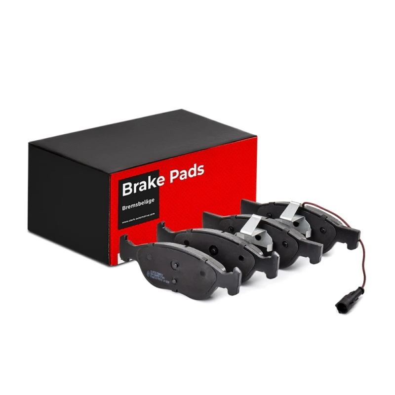 Image of STARK SKBP-0010122 Brake pad set Front Axle, incl. wear warning contact Brake Pad Set,disc brake (402)