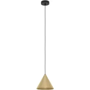 image of Selvina Chrome Metal Integrated LED Flush Ceiling Fitting, 70cm l - Black - Eglo