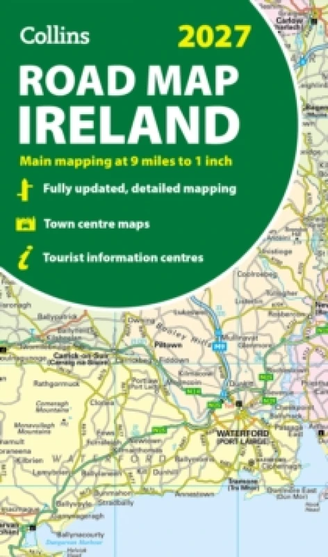 Image of 2027 Collins Road Map of Ireland : Folded Map Sheet map, folded