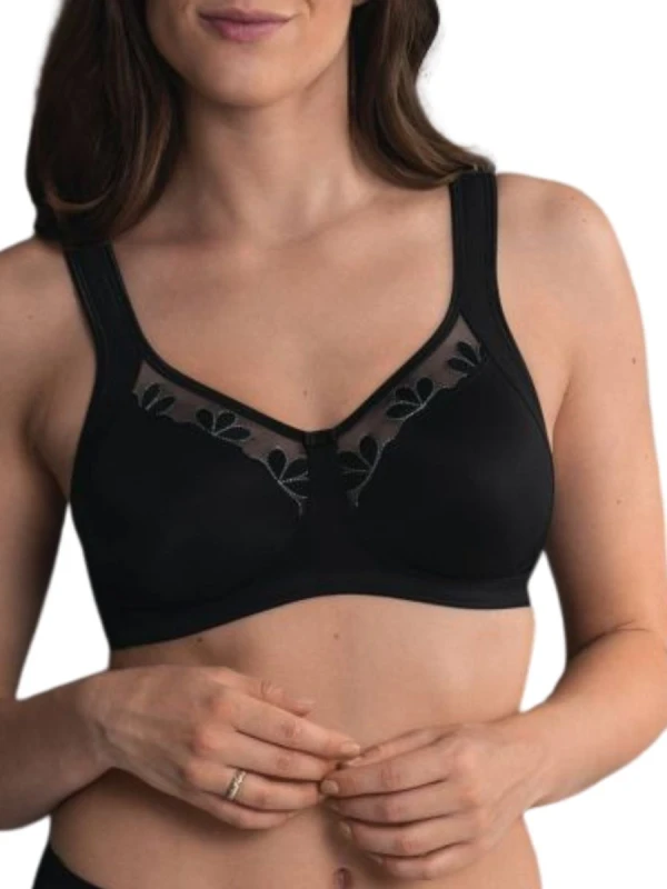 Image of Anita Womens Sophia Moulded Comfort Bra in Black Size: 40F Black Female 40F